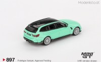 MGT897bl MiniGT BMW M3 (G81) Touring, performance mint green
