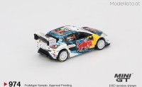 MGT974 MiniGT Ford Puma Rally1 #13 2024 Rally Monte Carlo M-Sport Ford WRT