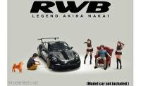 AD2407MJ American Diorama 1/64 RWB Legend Akira Nakai Figuren Set