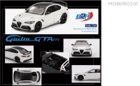 BBRDIE6426 1/64 BBR Alfa Romeo Giulia GTAm 2021, white