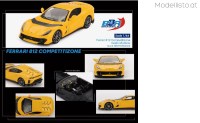 BBRFER64008 1/64 BBR Ferrari 812 Competitizone, giallo modena