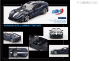 BBRFER64011 1/64 BBR Ferrari 812 Competitizone, blu tour de france