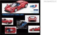 BBRFER64019 1/64 BBR Ferrari Daytona SP3, rosso imola
