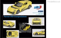 BBRFER64032 1/64 BBR Ferrari 812 Competizione taylor made, yellow