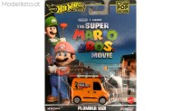 HXF03 Hotwheels Plumber Van Mario Bros. Movie