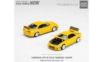 PR640053 Pop Race 1/64 Nissan Skyline GT-R Nismo 400R gelb
