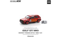 PR640105 Pop Race VW Golf GTI MK ll Demon Tweeks BTCC, red