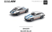 PR640188 Pop Race Porsche 911 (964) Singer silver/blue