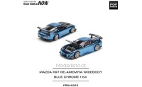 PR640223 Pop Race Mazda RX-7 Re-Amemiya Widebody, blue chrome