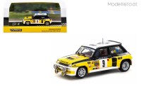 TC-T64-TL060-81MCR09 Tarmac 1/64 Renault 5 Turbo #9 Monte Carlo Rally 1981 Winner