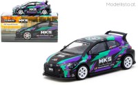 T64G-066-HKS 1/64 Tarmac Works Toyota GR Corolla HKS