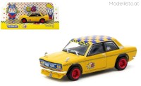 T64-052-OG 1/64 Tarmac Datsun 510 OG orange/blau