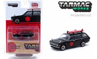 TC-T64G-026-BK Tarmac Datsun 510 Wagon mit Surfboard black/red