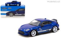 TC-T64G-038-BL 1/64 Tarmac HKS Toyota GR86 blue met