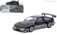 T64G-060-BG 1/64 Tarmac Toyota Sprinter Trueno (AE86) Widebody JONSIBAL DesignWorks, black/grey