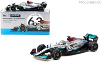 TC-T64G-F044GR3 Tarmac F1 2022 Mercedes-Benz AMG W13  #63 George Russel Belgien Grand Prix