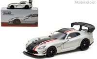 TC-T64G-TL028-SL 1/64 Tarmac Dodge Viper ACR Extreme silver met