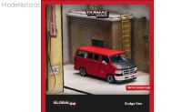 TC-T64G-TL032-RE 1/64 Tarmac Dodge Van rot