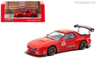 TC-T64R-066-RE Tarmac 1/64 Mazda RX-7 Pandem FC3S red