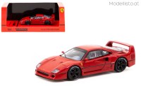 TC-T64R-076-RE Tarmac 1/64 Ferrari F40 Lightweight rot