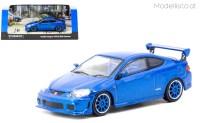 T64R-TL022-BL 1/64 Tarmac Honda Intrgra Type-R (DC5) Custom, blue met