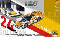 TinyYO64004 1/64 Tiny Porsche 962 Shell #35 3rd LeMans