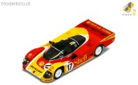 TinyYO64004 1/64 Tiny Porsche 962C Shell #17 2nd Place LeMans