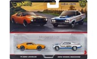 JBL06 Hotwheels 1971 AMC Javelin & AMC Rebel Machine