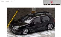 FH029 Focal Horizon 1/64 Volkswagen VW Golf MK4 with opening hood, black