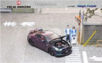 FH044 Focal Horizon 1/64 Nissan GT-R35 with opening hood, chameleon