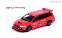 in64-EVO9W-RARE INNO64 1995 Mitsubishi Lancer Evo IX Wagon Ralliart, rot