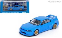 in64-R33P-BLU INNO64 Nissan Skyline GT-R (R33) Pandem Rocket Bunny blue