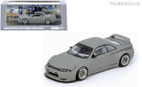 in64-R33P-CGM INNO64 Nissan Skyline GT-R (R33) Pandem Rocket Bunny cement grey