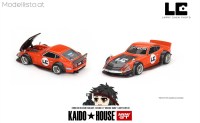 KHMG100 MiniGT Nissan Fairlady Z Kaido GT Orange Bang Larry Chen V1