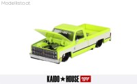 KHMG112 MiniGT 1980 Chevrolet Silverado Kaido House Works flo yellow V1