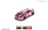 KHMG128 MiniGT Nissan Skyline GT-R (R34) Kaido Racing Factory V1, pink