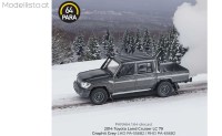 pa55682 64PARA 1/64 2014 Toyota Land Cruiser LC 79 graphite grey