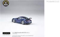 pa55875 64PARA 1/64 Porsche 911 GT3 992.2, gentian blue met