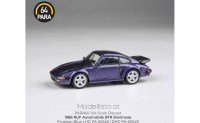 pa55548 64PARA 1/64 Porsche 911 RUF BTR 1986 Slantnose prussian blue