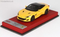 BBRC209DPRE 1/43 BBR Ferrari Portofino 2017 closed roof giallo modena