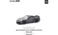 PR640192 Pop Race Porsche 911 (992) Stinger GTR Carbon Edition Red Line, anthrazit
