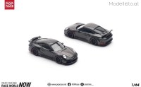 PR640192 Pop Race Porsche 911 (992) Stinger GTR Carbon Edition Red Line, anthrazit