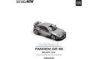 PR640235 Pop Race Toyota GR86 Pandem, silber
