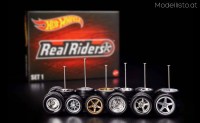 Hotwheels HGK87 Real Riders Wheel Pack Set 1